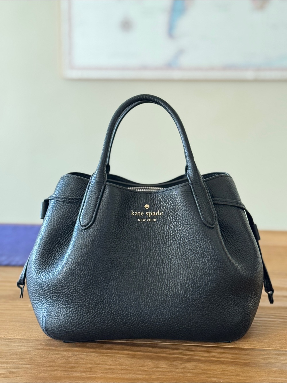 Kate Spade Dumpling top handle bag with removable strap